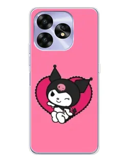Чехол для UMIDIGI A15 с картинкой «Kuromi — любовь в сердце» Чехол для UMIDIGI A15 с картинкой «Kuromi — любовь в сердце»