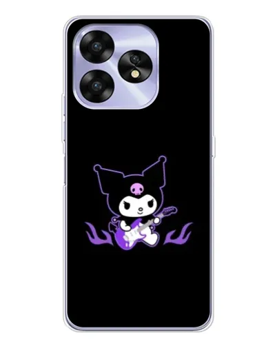 Чехол для UMIDIGI A15 с картинкой «Электрическая Kuromi»