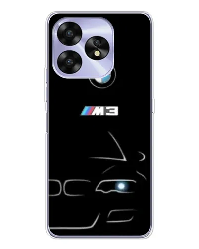 Чехол для UMIDIGI A15 с картинкой «Минималистичный принт BMW M3» Чехол для UMIDIGI A15 с картинкой «Минималистичный принт BMW M3»
