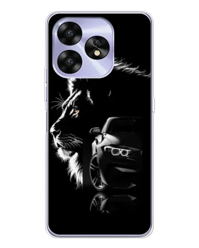 Чехол для UMIDIGI A15 с картинкой «BMW и лев» Чехол для UMIDIGI A15 с картинкой «BMW и лев»