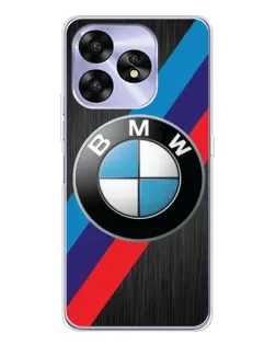 Чехол для UMIDIGI A15 с картинкой «BMW M-stripes стиль»