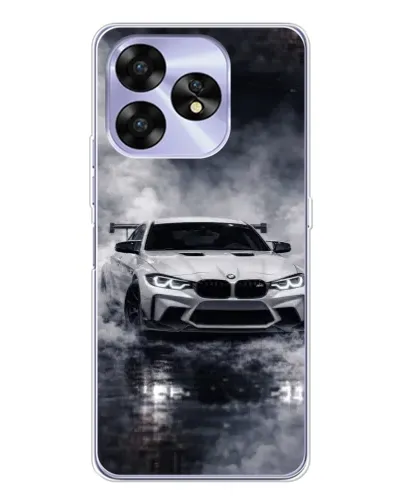 Чехол для UMIDIGI A15 с картинкой «BMW сквозь туман» Чехол для UMIDIGI A15 с картинкой «BMW сквозь туман»