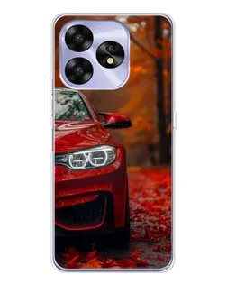 Чехол для UMIDIGI A15 с картинкой «Осенняя BMW M4»