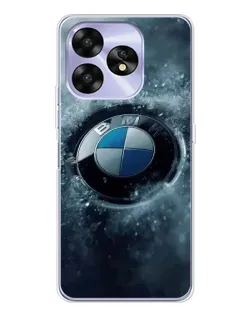 Чохол для UMIDIGI A15 з картинкою «Логотип BMW — лід»