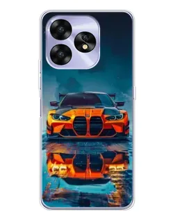 Чохол для UMIDIGI A15 з картинкою «BMW — золота емблема»
