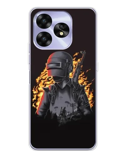 Чохол для UMIDIGI A15 з картинкою «PUBG — вогняний силует» Чохол для UMIDIGI A15 з картинкою «PUBG — вогняний силует»