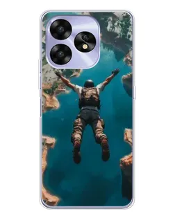 Чохол для UMIDIGI A15 з картинкою «PUBG — вільне падіння»