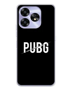 Чохол для UMIDIGI A15 з картинкою «PUBG — білий логотип»