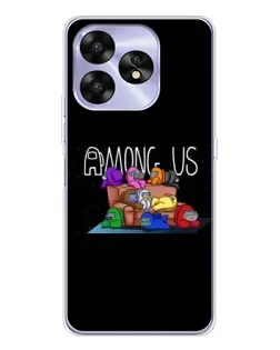 Чохол для UMIDIGI A15 з картинкою «Логотип Among Us»