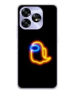Чохол для UMIDIGI A15 з картинкою «Among Us неонове сяйво»