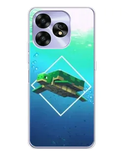 Чохол для UMIDIGI A15 з картинкою «Черепаха Minecraft» Чохол для UMIDIGI A15 з картинкою «Черепаха Minecraft»