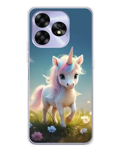 Чехол для UMIDIGI A15 с картинкой «Единорог на поляне» Чехол для UMIDIGI A15 с картинкой «Единорог на поляне»