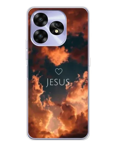 Чехол для UMIDIGI A15 с картинкой «Сияние Имени Jesus»