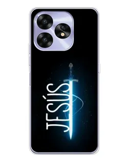 Чехол для UMIDIGI A15 с картинкой «Меч Духа Jesus»