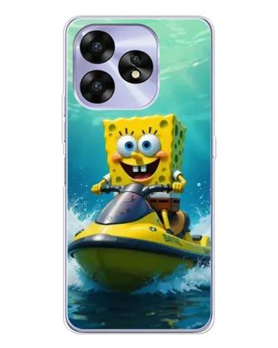 Чехол для UMIDIGI A15 с картинкой «Спанч Боб на гидроцикле» Чехол для UMIDIGI A15 с картинкой «Спанч Боб на гидроцикле»