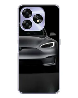 Чохол для UMIDIGI A15 з картинкою «Tesla Model S Look»