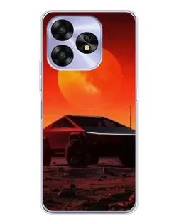Чехол для UMIDIGI A15 с картинкой «Cybertruck на Марсе» Чехол для UMIDIGI A15 с картинкой «Cybertruck на Марсе»