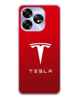 Чехол для UMIDIGI A15 с картинкой «Tesla Red Classic» Чехол для UMIDIGI A15 с картинкой «Tesla Red Classic»