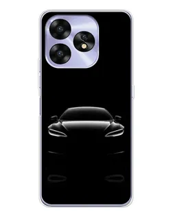 Чехол для UMIDIGI A15 с картинкой «Силуэт Tesla Night» Чехол для UMIDIGI A15 с картинкой «Силуэт Tesla Night»