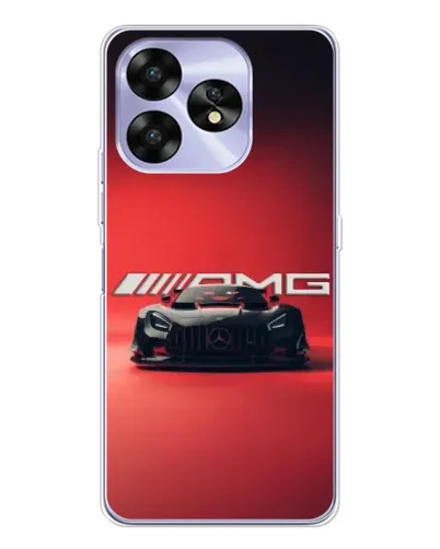 Чехол для UMIDIGI A15 с картинкой «Mercedes AMG — красная линия» Чехол для UMIDIGI A15 с картинкой «Mercedes AMG — красная линия»