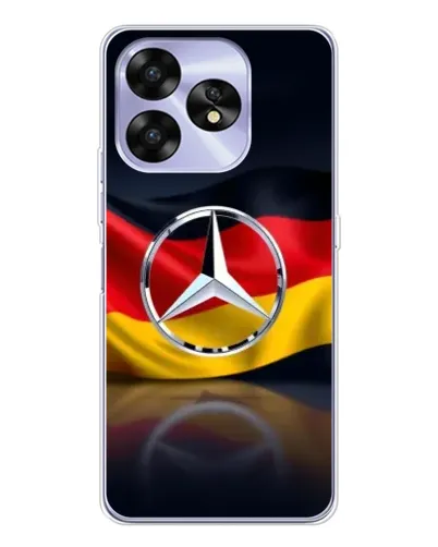Чехол для UMIDIGI A15 с картинкой «Mercedes — флаг Германии» Чехол для UMIDIGI A15 с картинкой «Mercedes — флаг Германии»
