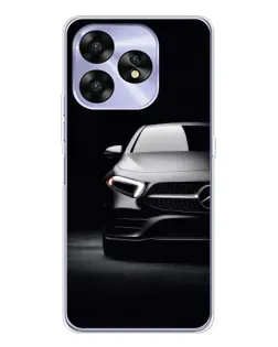 Чехол для UMIDIGI A15 с картинкой «Свет фар Mercedes»