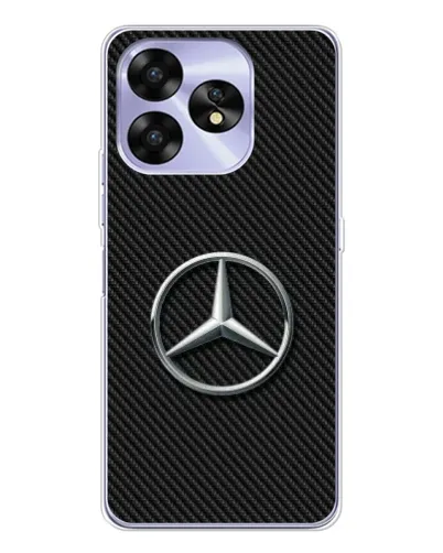 Чехол для UMIDIGI A15 с картинкой «Карбоновый Mercedes стиль» Чехол для UMIDIGI A15 с картинкой «Карбоновый Mercedes стиль»