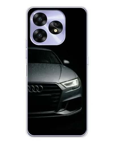 Чехол для UMIDIGI A15 с картинкой «Audi — детализация кузова»