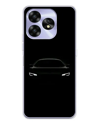 Чехол для UMIDIGI A15 с картинкой «Взгляд Audi в темноте»