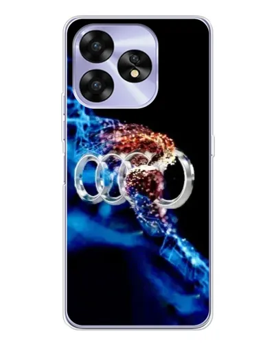 Чехол для UMIDIGI A15 с картинкой «Энергия лого Audi»