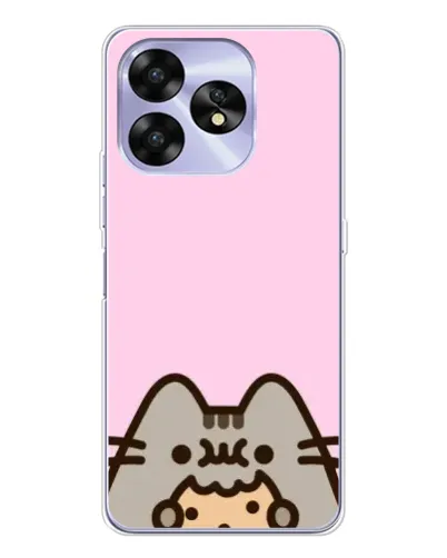 Чехол для UMIDIGI A15 с картинкой «Pusheen и печенье» Чехол для UMIDIGI A15 с картинкой «Pusheen и печенье»