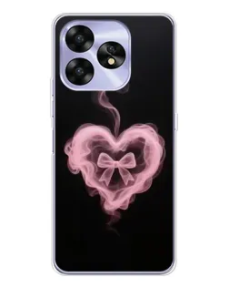 Чохол для UMIDIGI A15 з картинкою «Димчасте серце»