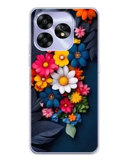 Чохол для UMIDIGI A15 з картинкою «Квіткова феєрія»