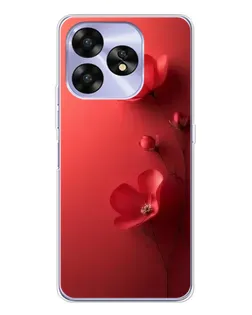 Чохол для UMIDIGI A15 з картинкою «Макові суцвіття»