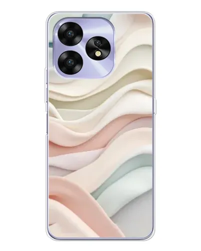 Чохол для UMIDIGI A15 з картинкою «Пастельні ніжні хвилі»