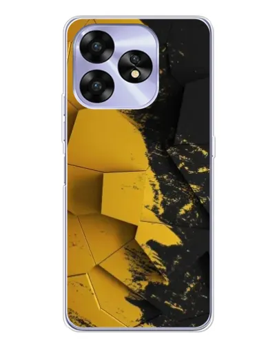 Чохол для UMIDIGI A15 з картинкою «Золоті уламки геометрії»