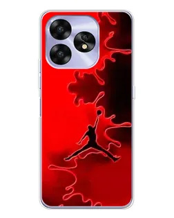 Чохол для UMIDIGI A15C з картинкою «Jordan Red Smoke»