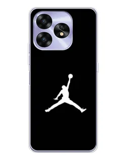 Чохол для UMIDIGI A15C з картинкою «Jordan Silhouette»