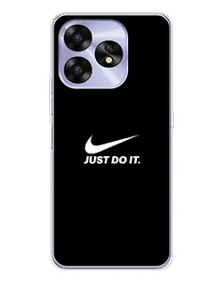 Чехол для UMIDIGI A15C с картинкой «Минимализм от Nike»