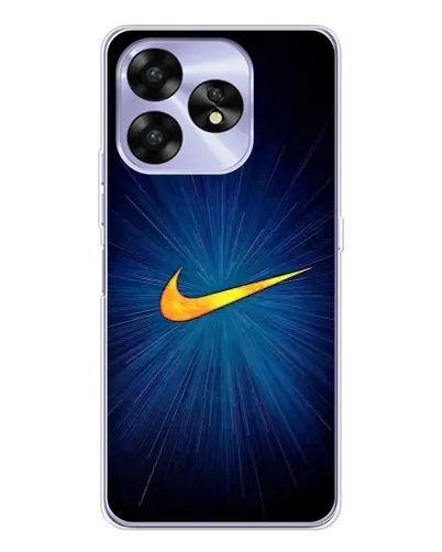 Чехол для UMIDIGI A15C с картинкой «Синий пульс Nike» Чехол для UMIDIGI A15C с картинкой «Синий пульс Nike»
