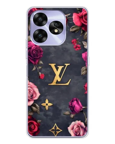 Чехол для UMIDIGI A15C с картинкой «Цветочный Louis Vuitton» Чехол для UMIDIGI A15C с картинкой «Цветочный Louis Vuitton»