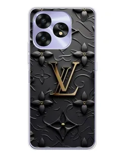 Чехол для UMIDIGI A15C с картинкой «Кожаная текстура LV»