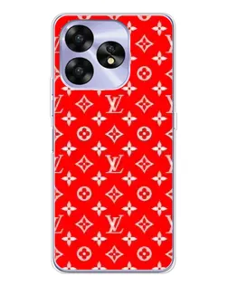 Чехол для UMIDIGI A15C с картинкой «Яркий паттерн LV»