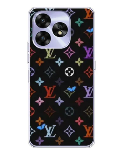 Чехол для UMIDIGI A15C с картинкой «Цветная монограмма LV» Чехол для UMIDIGI A15C с картинкой «Цветная монограмма LV»