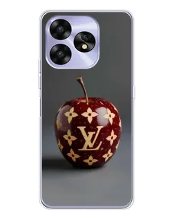 Чехол для UMIDIGI A15C с картинкой «Красное яблоко LV»