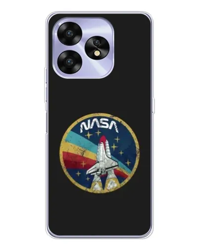 Чехол для UMIDIGI A15C с картинкой «NASA — эмблема миссии» Чехол для UMIDIGI A15C с картинкой «NASA — эмблема миссии»