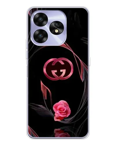 Чехол для UMIDIGI A15C с картинкой «Gucci — неоновая роза» Чехол для UMIDIGI A15C с картинкой «Gucci — неоновая роза»