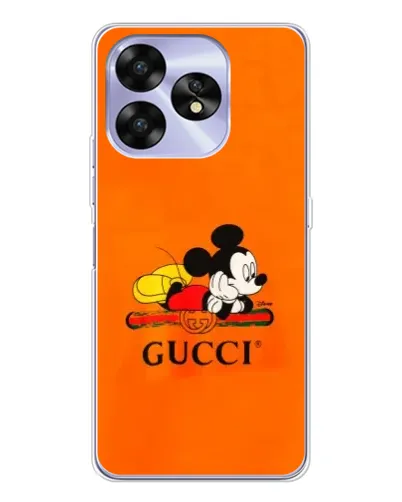 Чохол для UMIDIGI A15C з картинкою «Міккі Маус Gucci — помаранч» Чохол для UMIDIGI A15C з картинкою «Міккі Маус Gucci — помаранч»