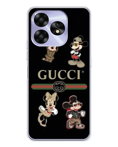 Чохол для UMIDIGI A15C з картинкою «Gucci — герої Disney та монограма» Чохол для UMIDIGI A15C з картинкою «Gucci — герої Disney та монограма»