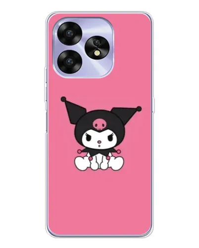 Чехол для UMIDIGI A15C с картинкой «Хмурая Kuromi»